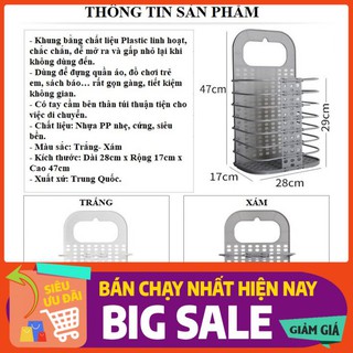 Giỏ treo quần áo - treo đồ đa năng - gấp gọn tiện lợi thông minh #🛁🚿👙👗#