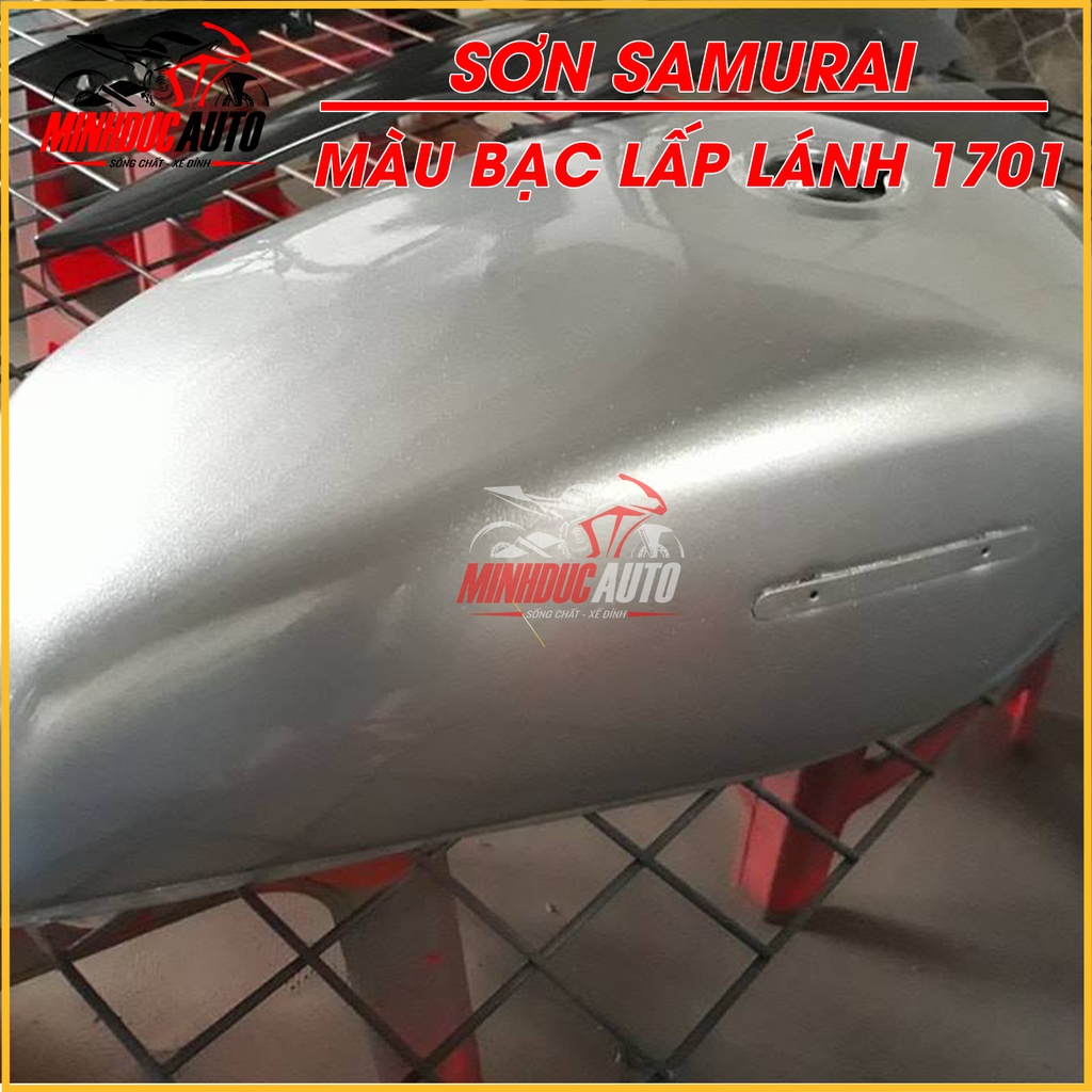 Sơn Samurai Màu Bạc Ánh Kim 1701 nhập khẩu từ Malaysia.