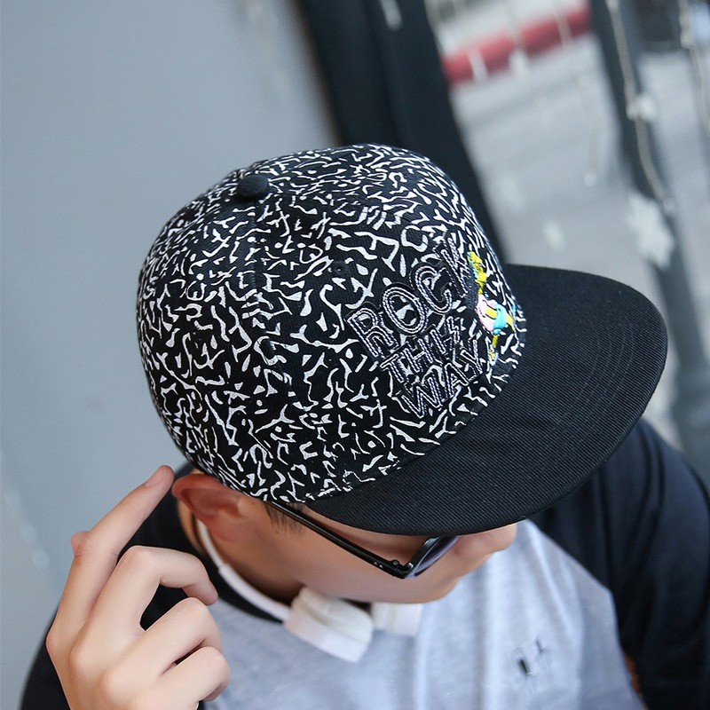 Mũ Snapback Thời Trang Hàn Quốc ROCKWAY NoBrandUnisexCotton