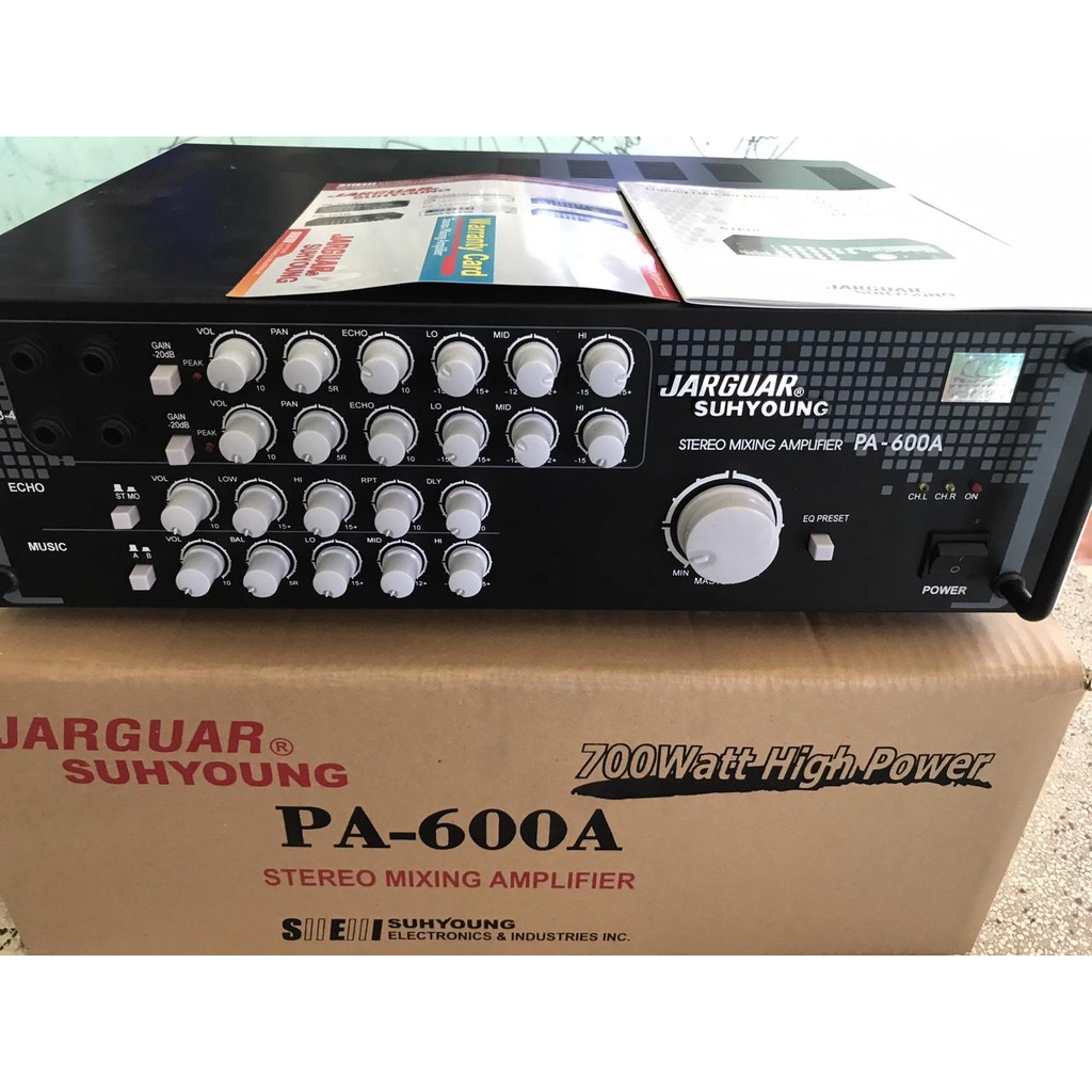 JARGUAR PA-600A Amply karaoke nghe nhacn