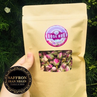 100g nụ hồng Iran Rose Bub organic