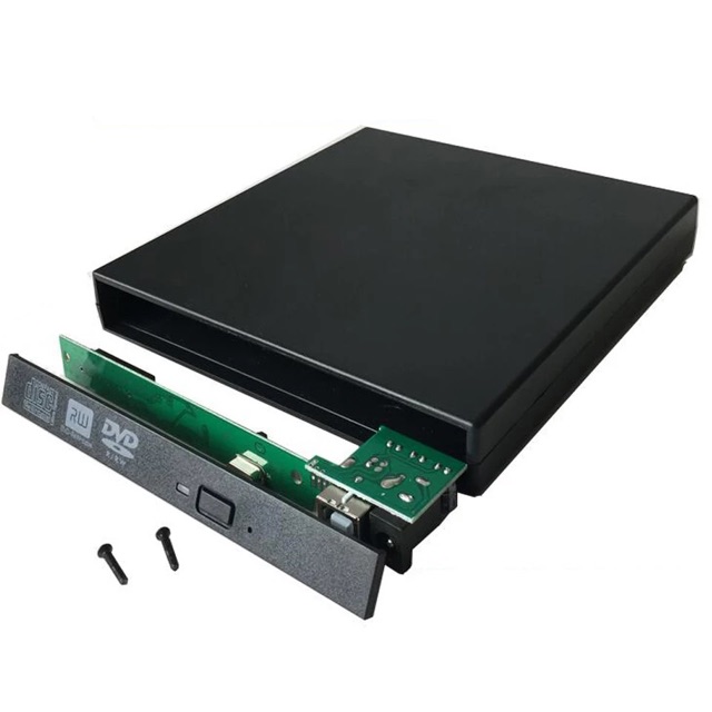 Box DVD Laptop Box DVD Đựng Ổ Đĩa DVD Laptop Gắn Ngoài Qua Cổng USB Loai Mỏng 9.5mm / Dày 12.7mm