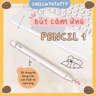 Bút cảm ứng Pencil gen 1 cho điện thoại IOS, android, các dòng máy tính bảng