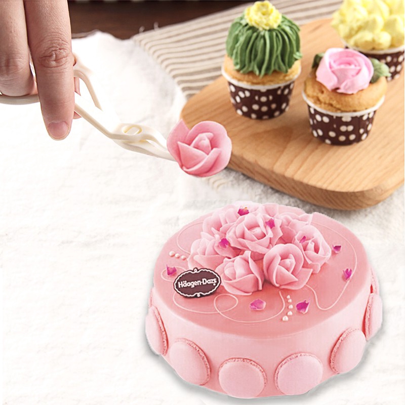 Bộ 2 Dụng Cụ Kéo Bắt Bông Kem Walfos Trang Trí Bánh Đa Năng