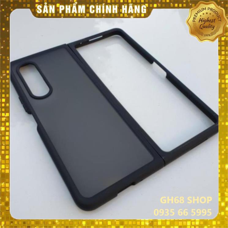 Ốp Lưng X&amp;M nhám viền dẻo cho Samsung Z Fold 3 5G chống sốc siêu đẹp.