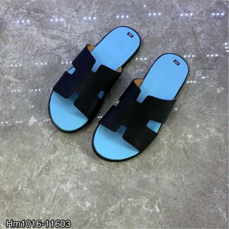 🔥HÀNG SIÊU CẤP🔥 Dép lê nam quai ngang chữ H hottrend đế gỗ cực bền