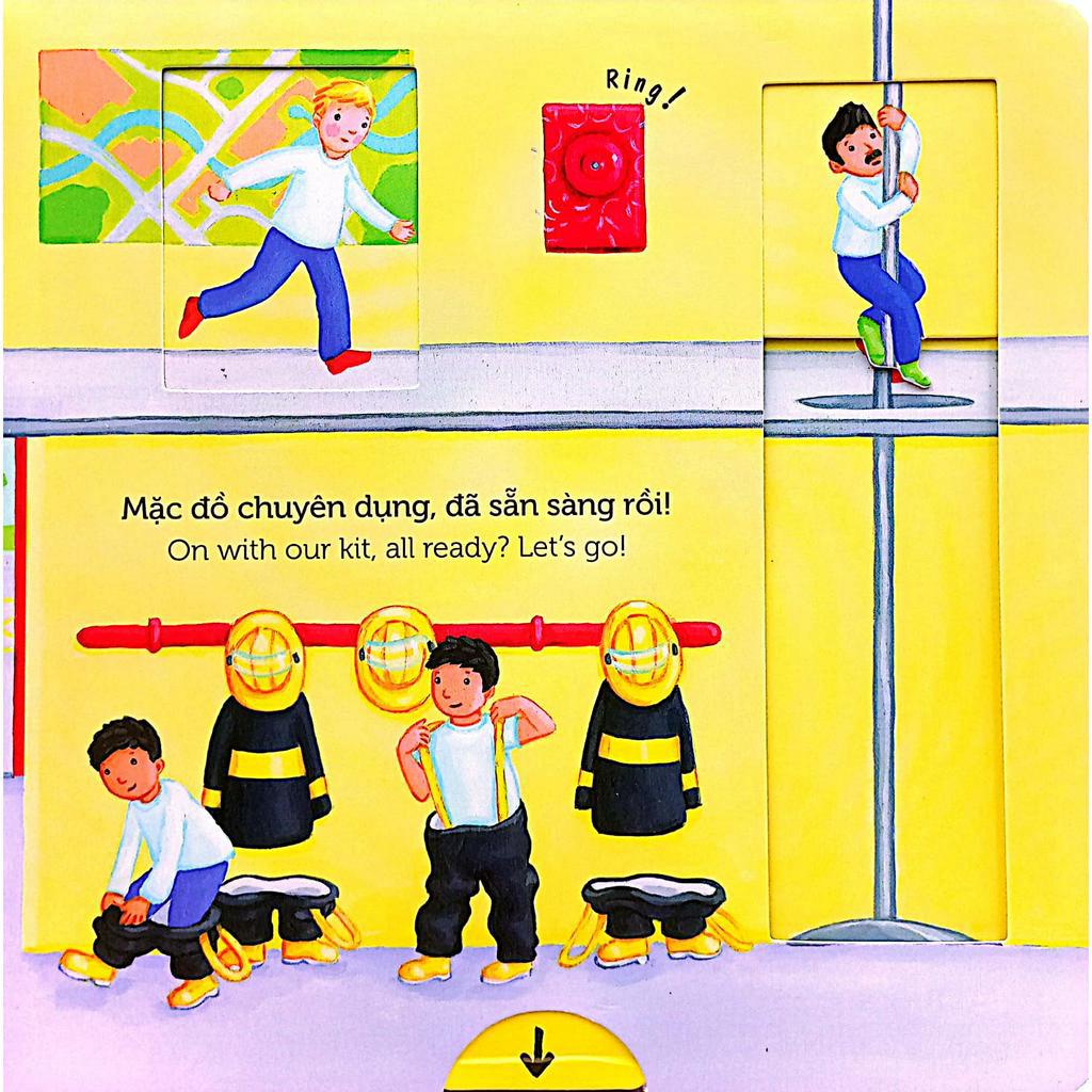 Sách chuyển động - Trạm cứu hóa - Busy Fire Station