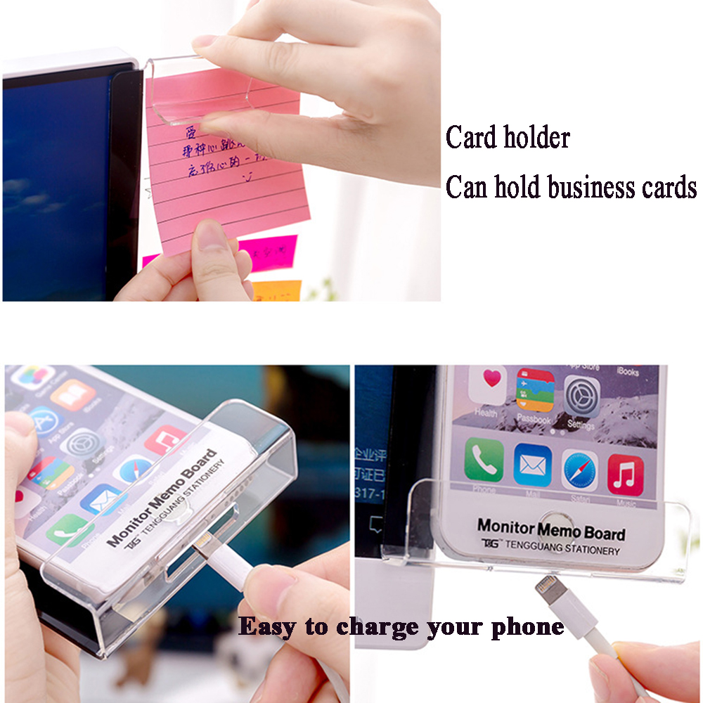 Bảng ghi chú gắn màn hình máy tính thiết kế đơn giản tiện lợi