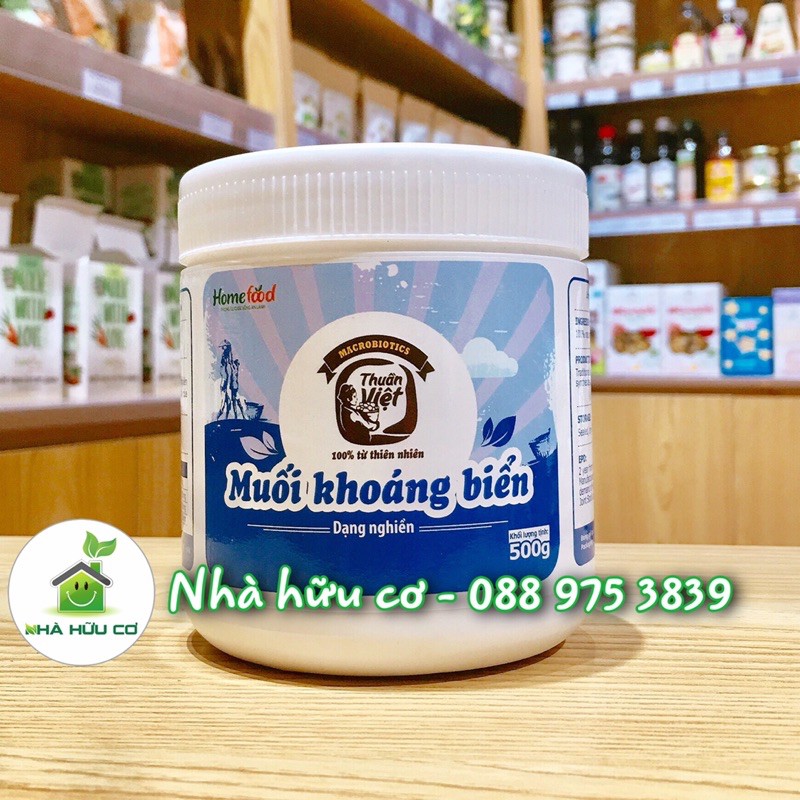 Combo Hạt nêm ngưu bàng - Muối khoáng biển - Sự kết hợp hoàn hảo - Date: 11/2023