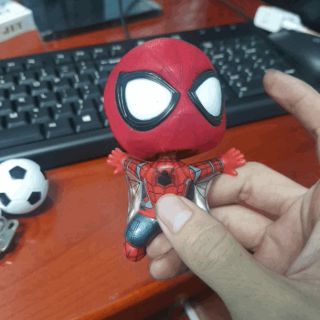 Mô hình spider man homecoming cosbaby