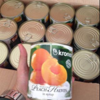Đào hộp Kronos 825g