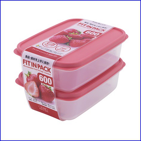Hộp đựng thực phẩm nắp dẻo Fitin Pack 600ml, 900ml,1350ml, 2200ml Hàng Nhật Chính Hãng | BigBuy360 - bigbuy360.vn