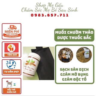 MUỐI CHƯỜM THẢO DƯỢC THUỐC BẮC GIẢM MỠ BỤNG SAU SINH