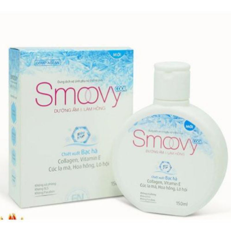 Dung dịch vệ sinh phụ nữ Smoovy dung tích 150ml