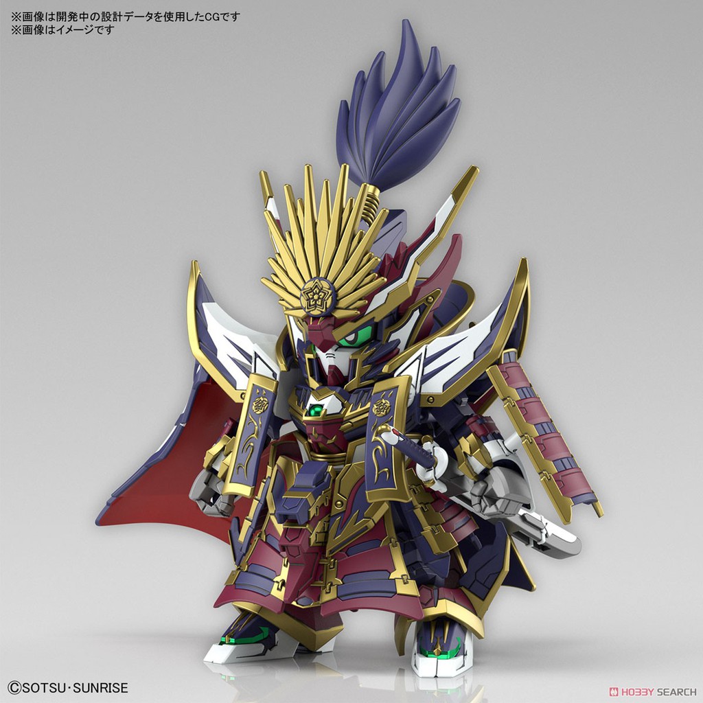 Mô hình lắp ráp SD W Heroes Nobunaga Gundam Epyon Bandai