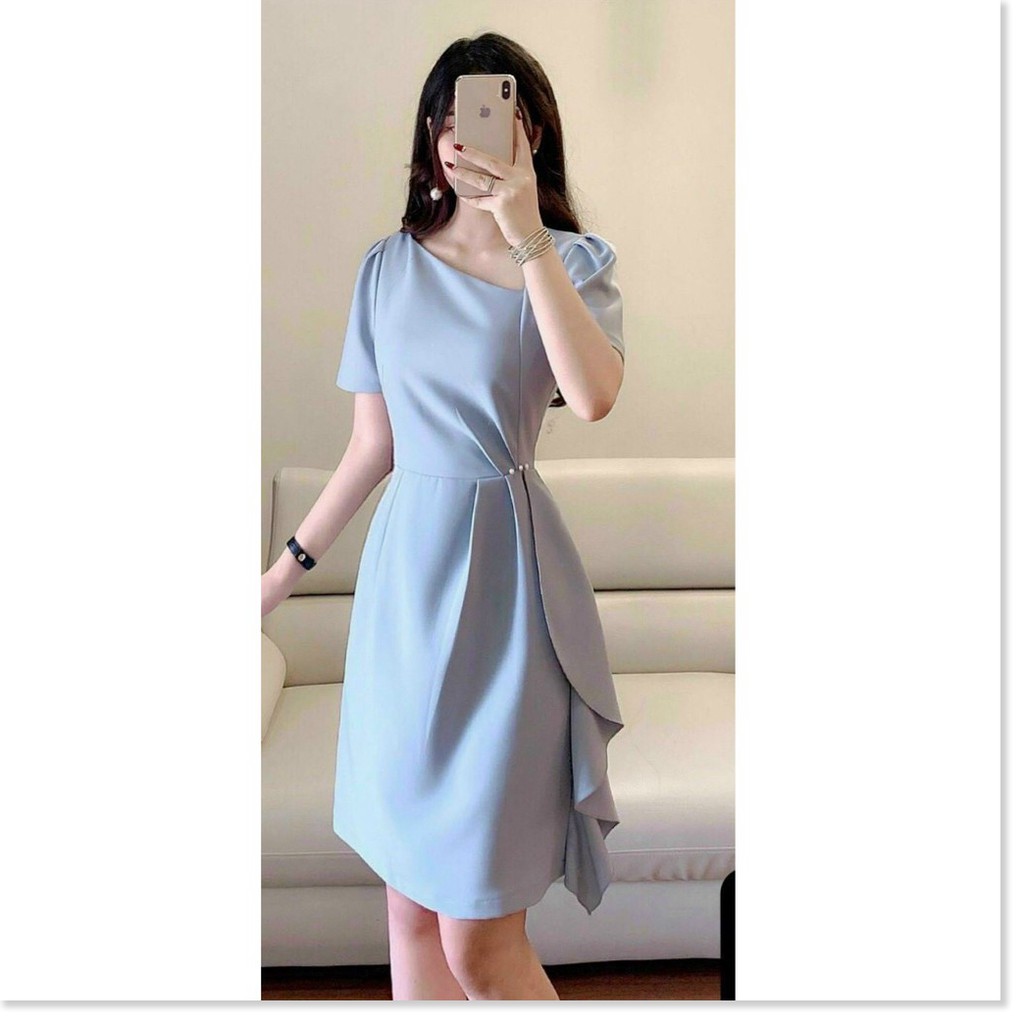 ĐẦM UMI ĐÍNH CƯỜM,THIẾT KẾ HỌA TIẾT TRƠN NHƯNG KHÔNG KÉM PHẦN SANG TRỌNG KHÁNH AN STORE