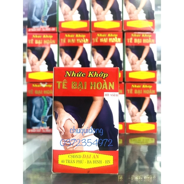 Tê bại hoàn nhức xương khớp