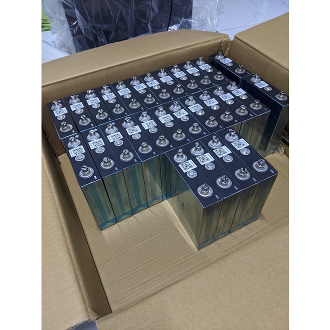 Bộ pin sắt LiFePo4 12V 4S 50Ah đã gắn mạch BMS về chỉ dùng