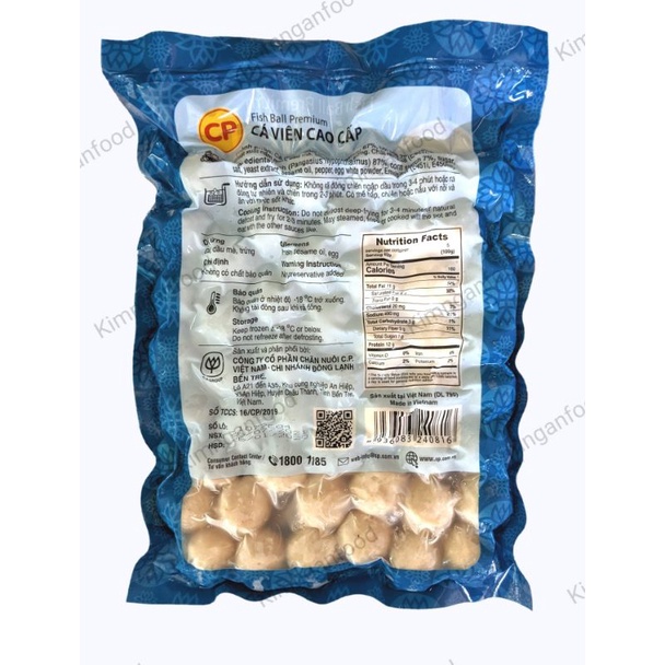 Cá viên cao cấp CP 500g( chỉ ship TPHCM)