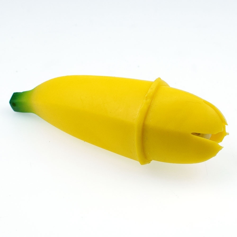 Funny Prank Banana Squeeze Toy Slow Rising Bananas With Happy Face Kids Stress Reliever Decompression Toys Gift