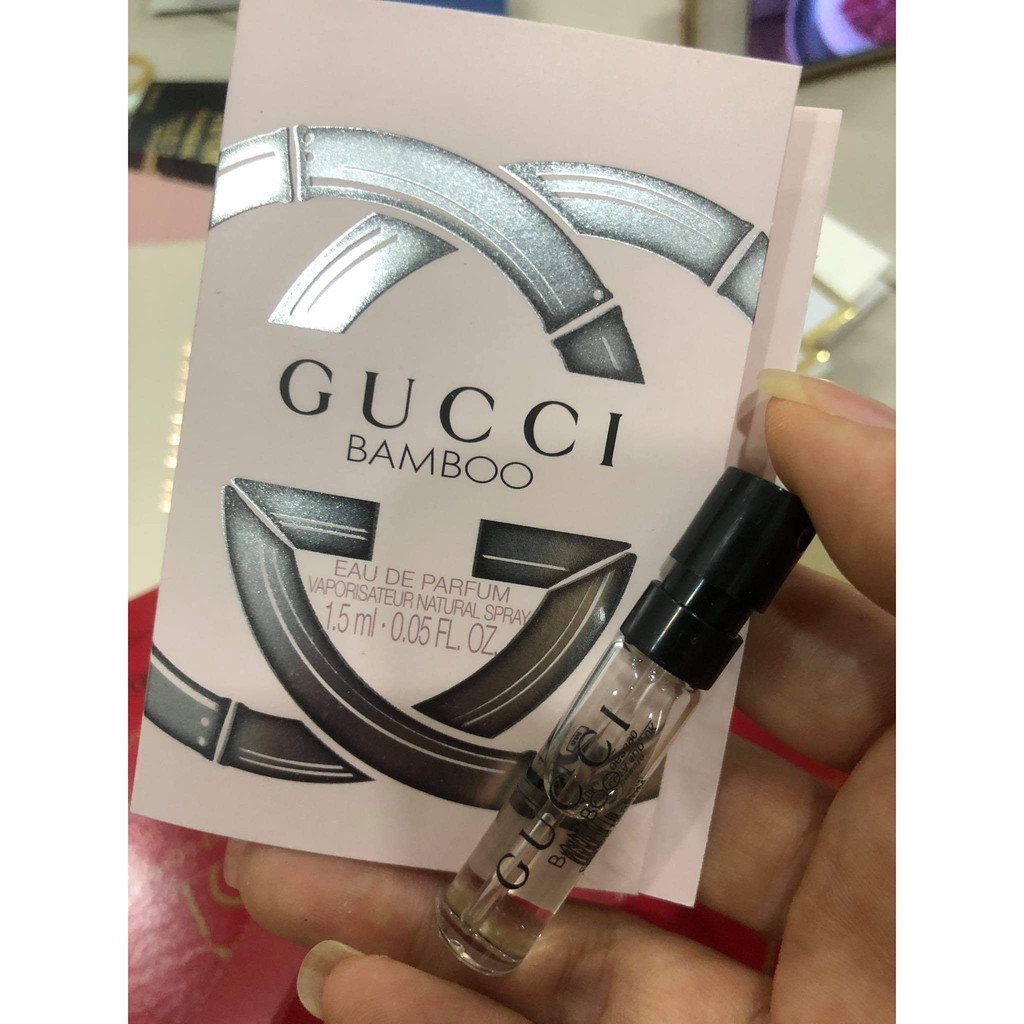 VIAL MẪU THỬ NƯỚC HOA GUCCI BAMBOO 1.5ML