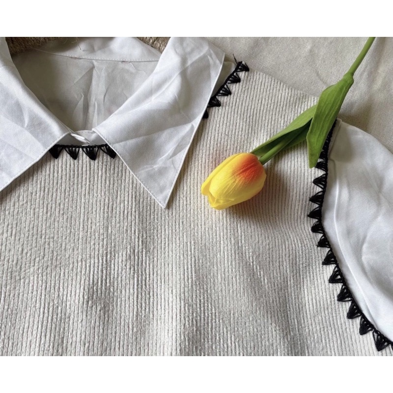 2hand_Áo gile len nhung