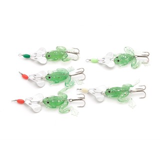 Combo Mồi Câu Cá 5 Con Ếch Chính Hãng KHP