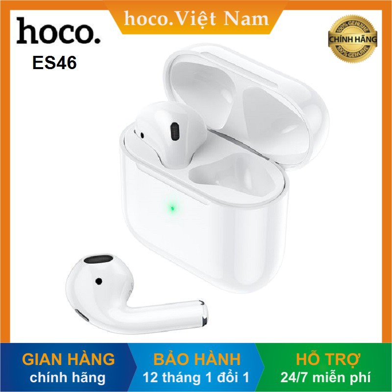 Tai nghe không dây bluetooth V5.0 chính hãng HOCO ES46 có cảm ứng, định vị, đổi tên