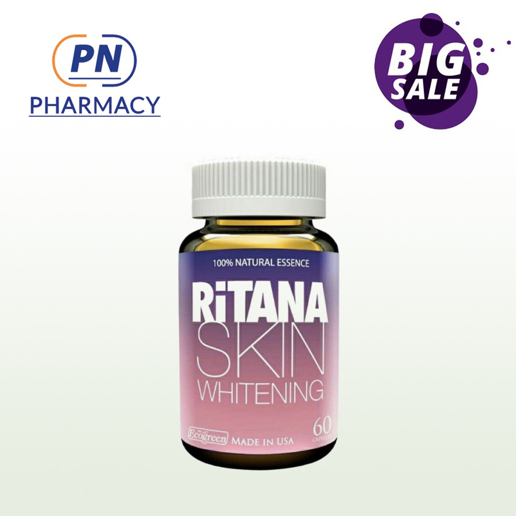 ✅ Mua 2 tặng 1 lọ 15v tích điểm đến hết 15/12/2020) VIÊN UỐNG TRẮNG DA RITANA SKIN WHITENING