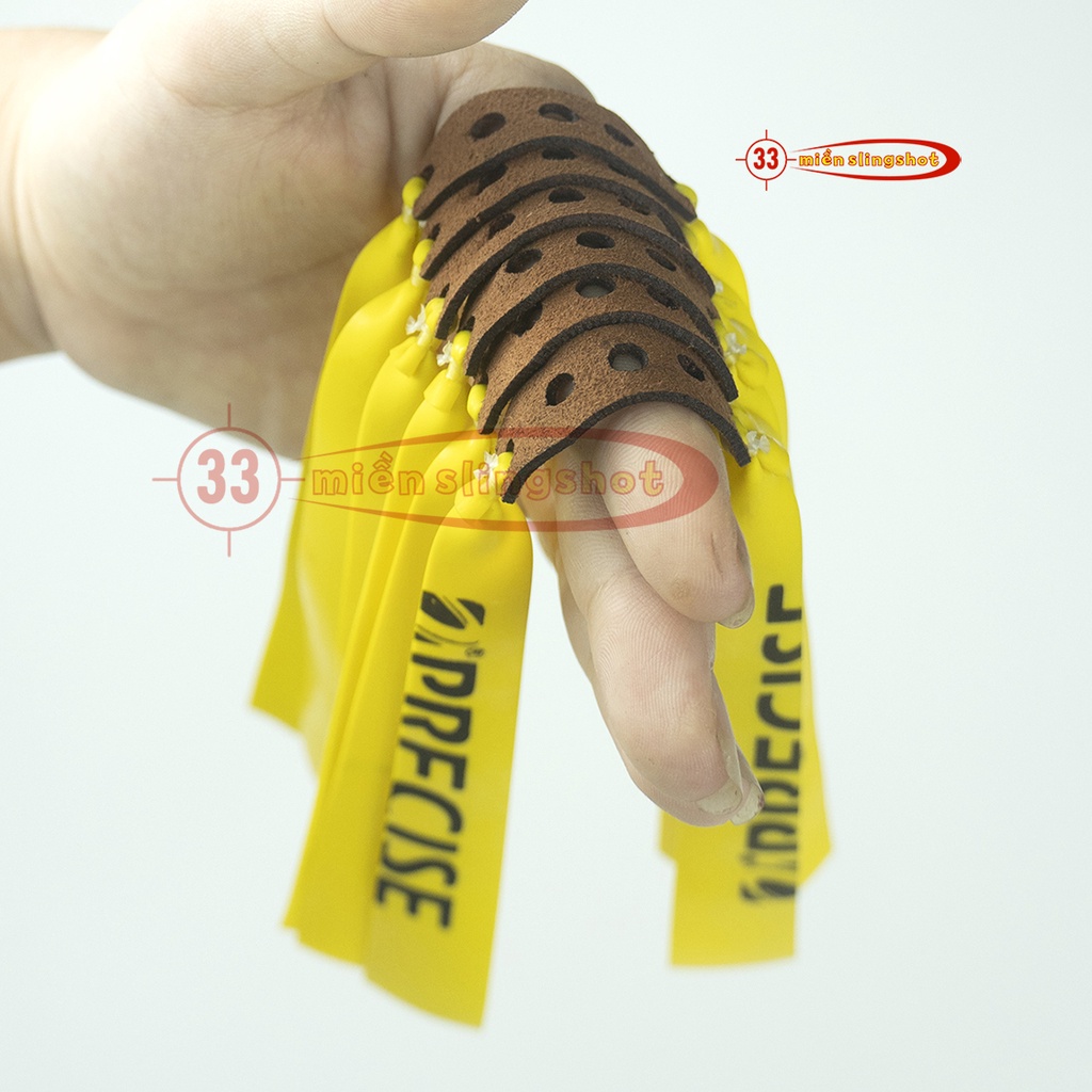 5 Dây ná cao su màu vàng] Dây ná precise chính hãng dày 0.55mm khổ 13 19 150mm [V3R]