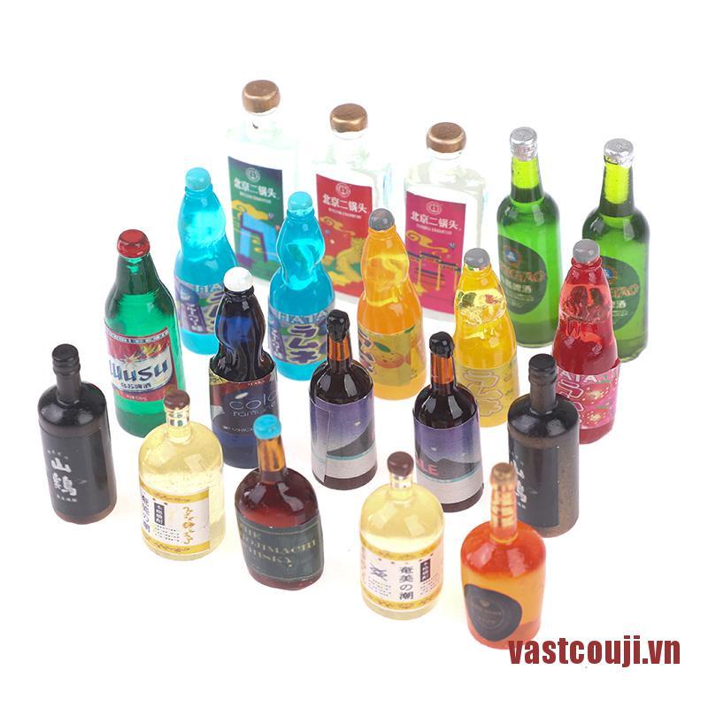 Set 20 Chai Nước Mini 1: 12 1: 6 Cho Nhà Búp Bê