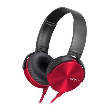 Tai nghe chụp tai có dây có mic sony 450AP extra bass jack 3.5 cho điện thoại/ máy tính bảng/ laptop