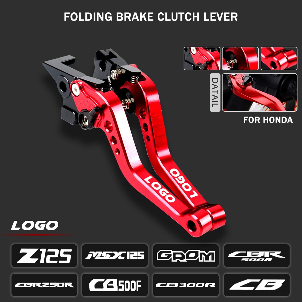 Cặp Tay Thắng Bằng Nhôm Thay Thế Cho Honda CBR250R CB300R CBR300R CB300F FA CBR500R CB500F X CB190X Z125 MSX125 SF GROM CNC
