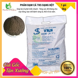 Đạm cá, đạm cá bột, phân đạm cá, phân bón hữu cơ vi sinh đạm cá bột 5kg