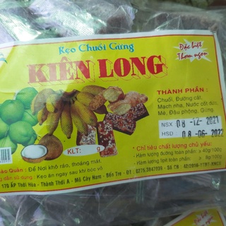 Kẹo chuối gừng