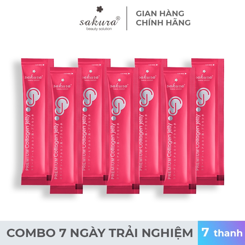 7 Thanh Collagen Sakura Premium Collagen Jelly