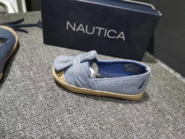 [THANH LÝ] Giày đế cói NAUTICA size 20-30 (full box)