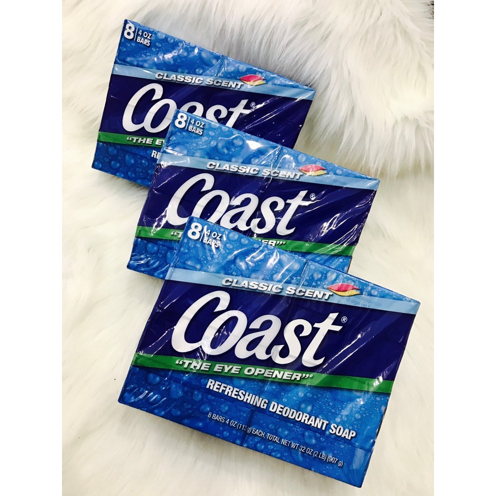 Xà bông cục Coast 113g - XANH MỸ