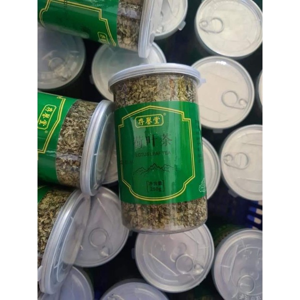 Trà lá sen sấy khô nguyên chất thanh nhiệt- Hũ 250g