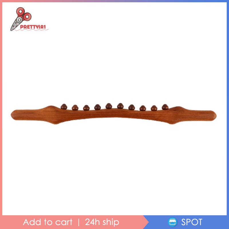 [Prettyia1] Gậy Mát Xa Gua Sha Bằng Gỗ Giúp Thư Giãn Cơ Bắp
