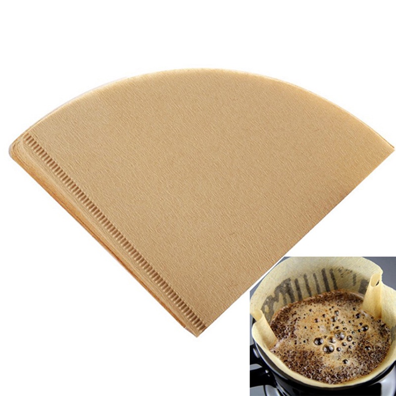 [takejoynew 0609] 100PCs V60 Drip Paper Coffee Filter Coffee Strainer Bag Espresso Tea Infuser