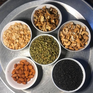 Mè đen / Vừng đen rang sẵn. Đóng gói 1kg.