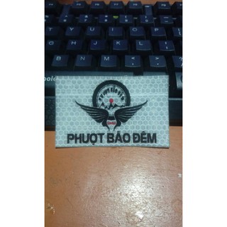 logo phượt , tem phượt , logo phản quang , tem xe