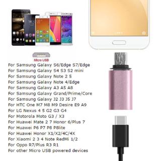 Đầu Chuyển Đổi USB 3.1 Type C Sang Micro USB 2.0 Type B
