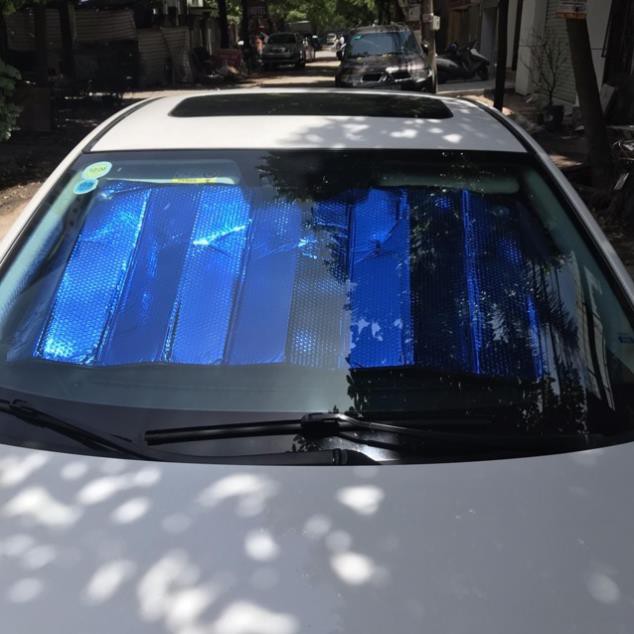 Tấm xốp che nắng kính lái bên trong ô tô, xe hơi size 70x140cm Bảo Hành Uy Tín Lỗi 1 Đổi 1