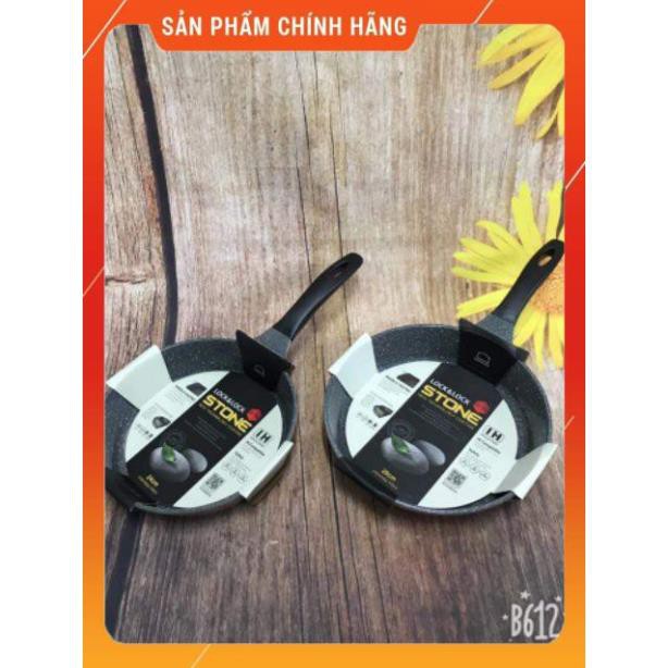 [FreeShip] Chảo đá Lock & Lock Stone đáy từ cao cấp, Hàng chính hãng 24/7