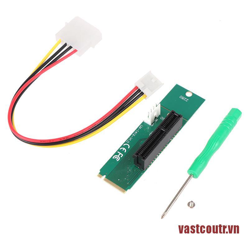 Card Chuyển Đổi Ngff M.2 Sang Pci-E 4x 1x