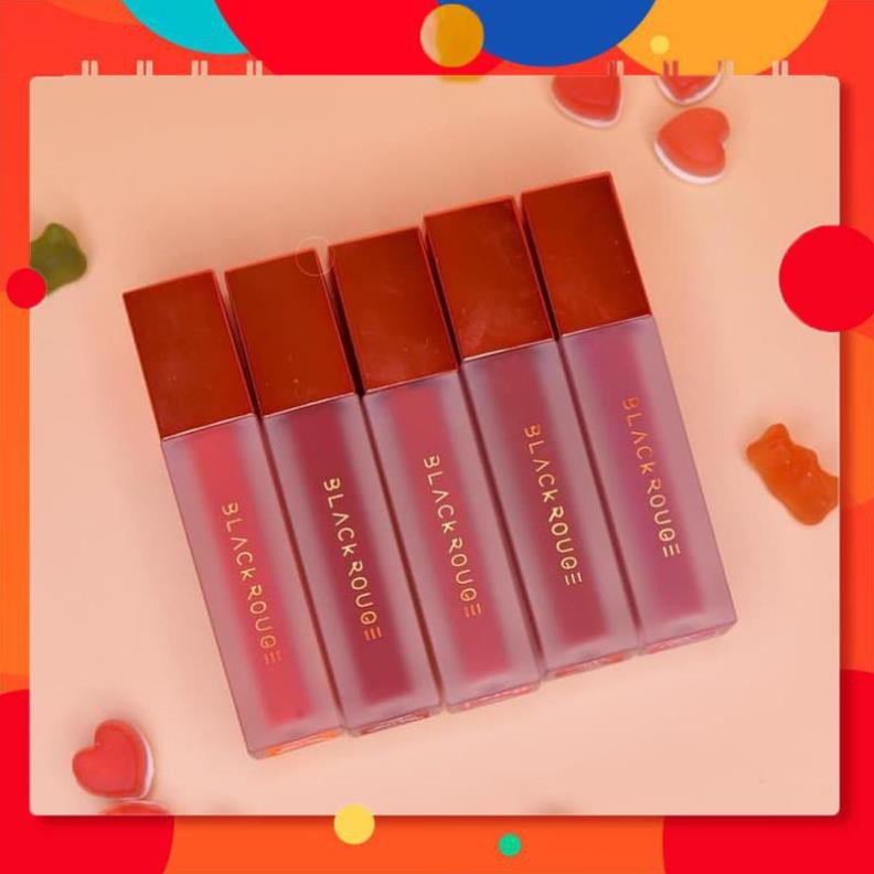 [FREESHIP] BLACKROUGE - Son kem lì Air-fit Velvet bộ sưu tập đỏ ver3 ver4 black rouge A13 A22