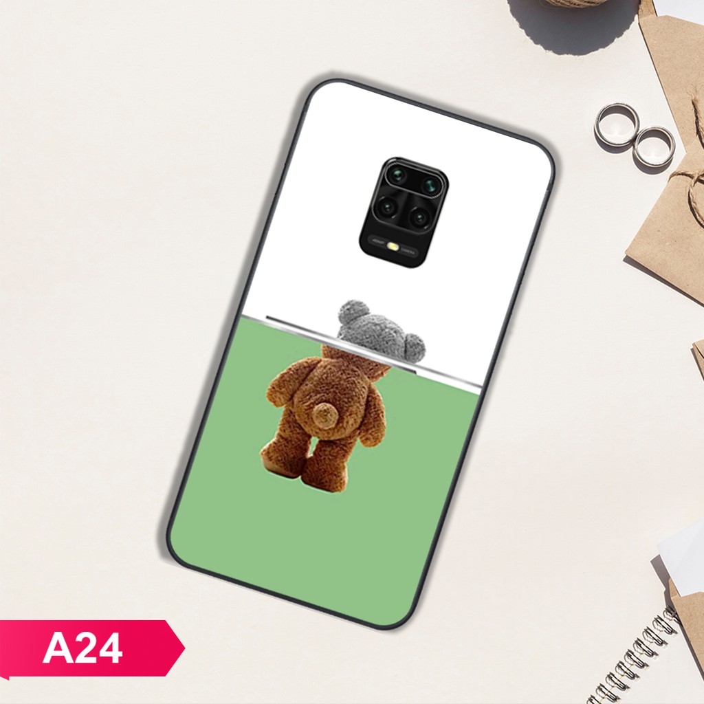 ỐP LƯNG XIAOMI REDMI NOTE 9/NOTE 9S/NOTE 9 PRO HÌNH GẤU MẬP HOẠT HÌNH CỰC ĐÁNG YÊU