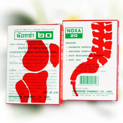 1 vỉ 10 viên xương khớp noxa